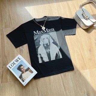 เสื้อยืดพิมพ์ลายMAX MARA