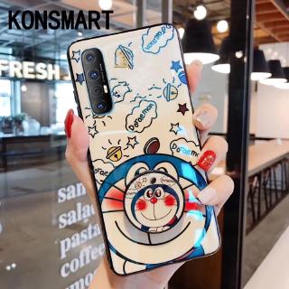 เคสโทรศัพท์เคสโทรศัพท์มือถือลายการ์ตูนโดเรมอนสําหรับ Oppo Reno 3 Pro 4g