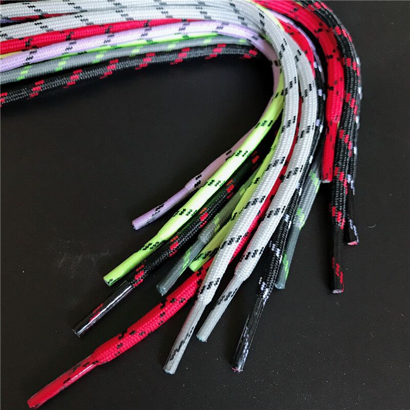 180 ซม. ยาวโพลีเอสเตอร์เชือกผูกรองเท้า Shoestrings รองเท้า Laces สายไฟสําหรับทํางานและรองเท้าเดินป่า Nice Design
