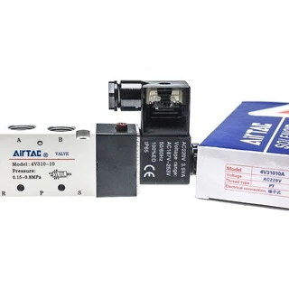 ￼โซลินอยด์วาล์ว 4V210-08พร้อมส่งในไทย 12v 24v 220v