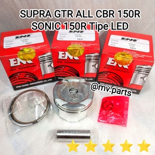 ชุดแหวนลูกสูบ Supra GTR Sonic 150R CB 150R CBR 150R LED Type K56 OV Std 50100 ENR คุณภาพสูง