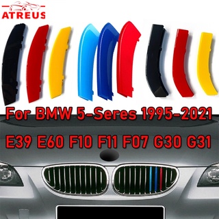 คลิปกระจังหน้ารถยนต์ ABS DE/M อุปกรณ์เสริม สําหรับ BMW G30 F10 E60 E39 F07 F11 5 Series 2022 1995-2021 3 ชิ้น