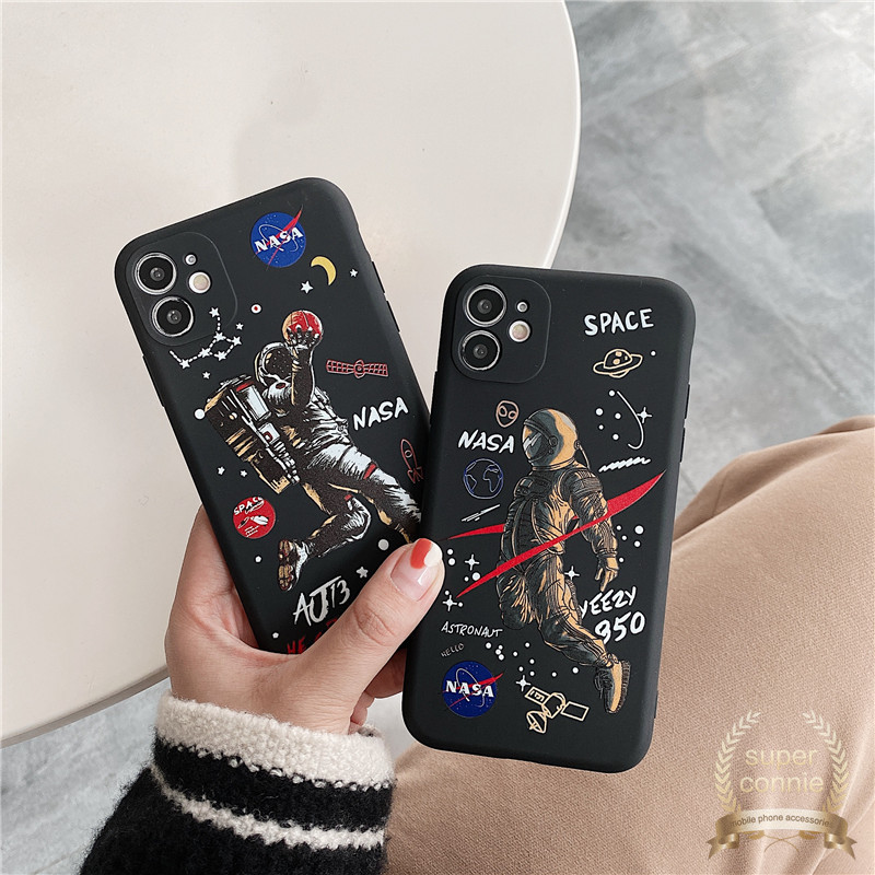 เคสโทรศัพท์มือถือ ลายนักบินอวกาศ Nasa สําหรับ Oppo A5s A7 A12 A96 A76