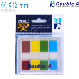 อินเด็กซ์ แฟล็กซ์ DoubleA คละสี 45x12mm. 80p