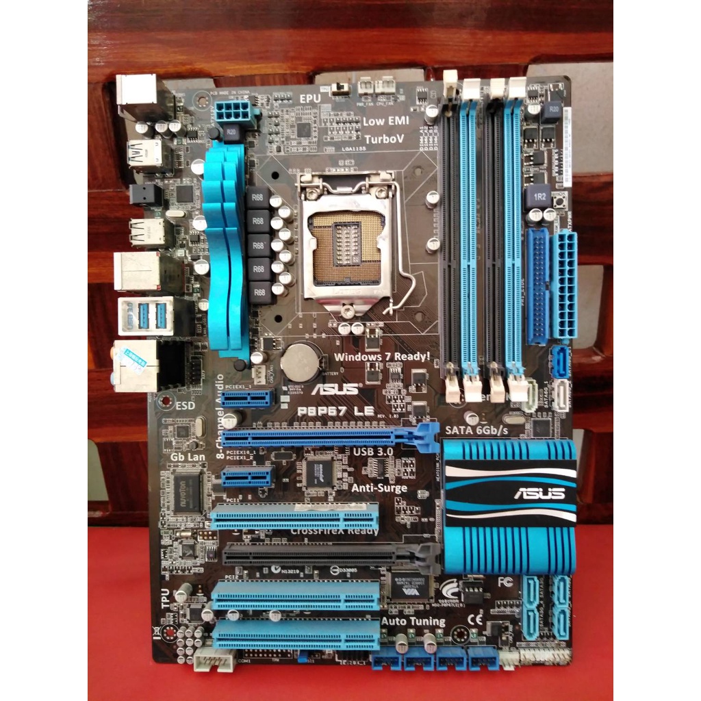 เมนบอร์ด ASUS P8P67 LE LGA1155 มีฝาหลัง LGA 1155 DDR3 32GB ATX