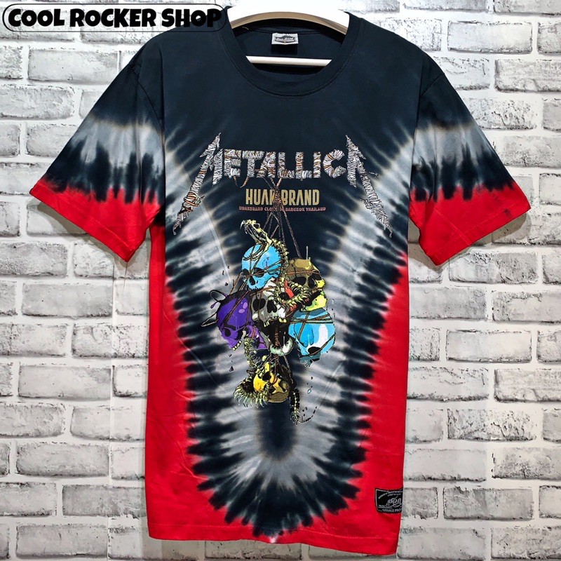 เสื้อมัดย้อม Metallica คุณภาพดี by Huak Brand