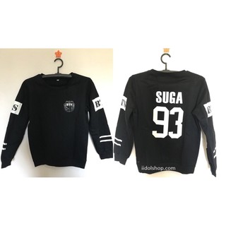 พร้อมส่ง เสื้อแขนยาว BTS SUGA Size : S