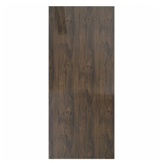 WELLINGTAN ประตูยูพีวีซี บานทึบ (เงา) UPVC-SD01 80x200ซม. BROWN FIR