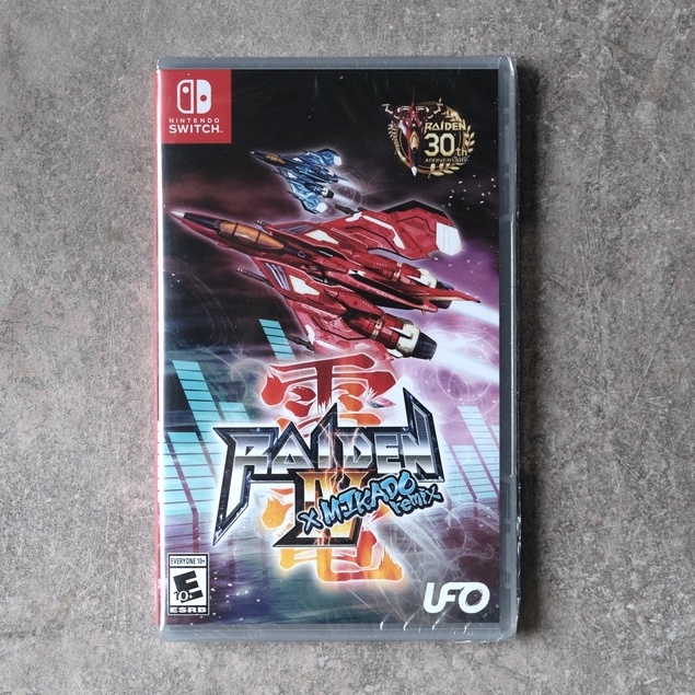 [มือ1] NSW Raiden IV X MIKADO REMIX [US] - Brand New Sealed
