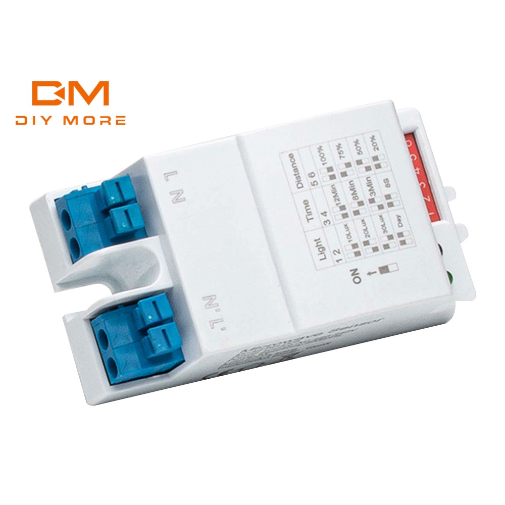 Diymore สวิตช์เซนเซอร์เรดาร์ไมโครเวฟ 5.8G DIP 220-240V