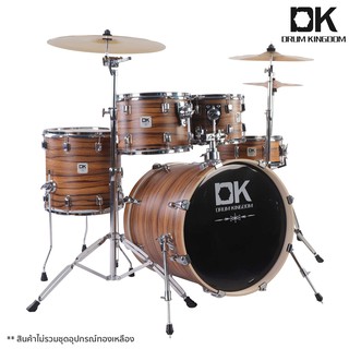 DK Drum Kingdom กลองชุด กลอง 5 ใบ / ขาตั้งฉาบ 3 ตัว ทำจากไม้ป๊อปลาร์ 6 ชั้น รุ่นซีรีย์ X-Man + แถมฟรีกระเดื่อง &amp; เก้าอี้