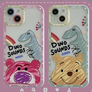 เคส oppo Reno7 Reno7z A76 A15 A74 A15 A93 A94 A54 A5S A3S A7 A8 A9 A12 A5 A92 A72 A9 2020 A16 A55 A31 A53 Reno2F Reno4 Reno5 Reno6z A3S F19 F9 Pro F11pro A92020 C11 C15 C31 C35 เคสโทรศัพท์มือถือซิลิโคน TPU แบบนิ่ม ลายการ์ตูนน่ารัก วินนี่เดอะพูห์ oppo case