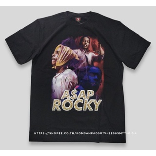 เสื้อยืดผ้าฝ้ายพรีเมี่ยมเสื้อ asap rocky t shirts