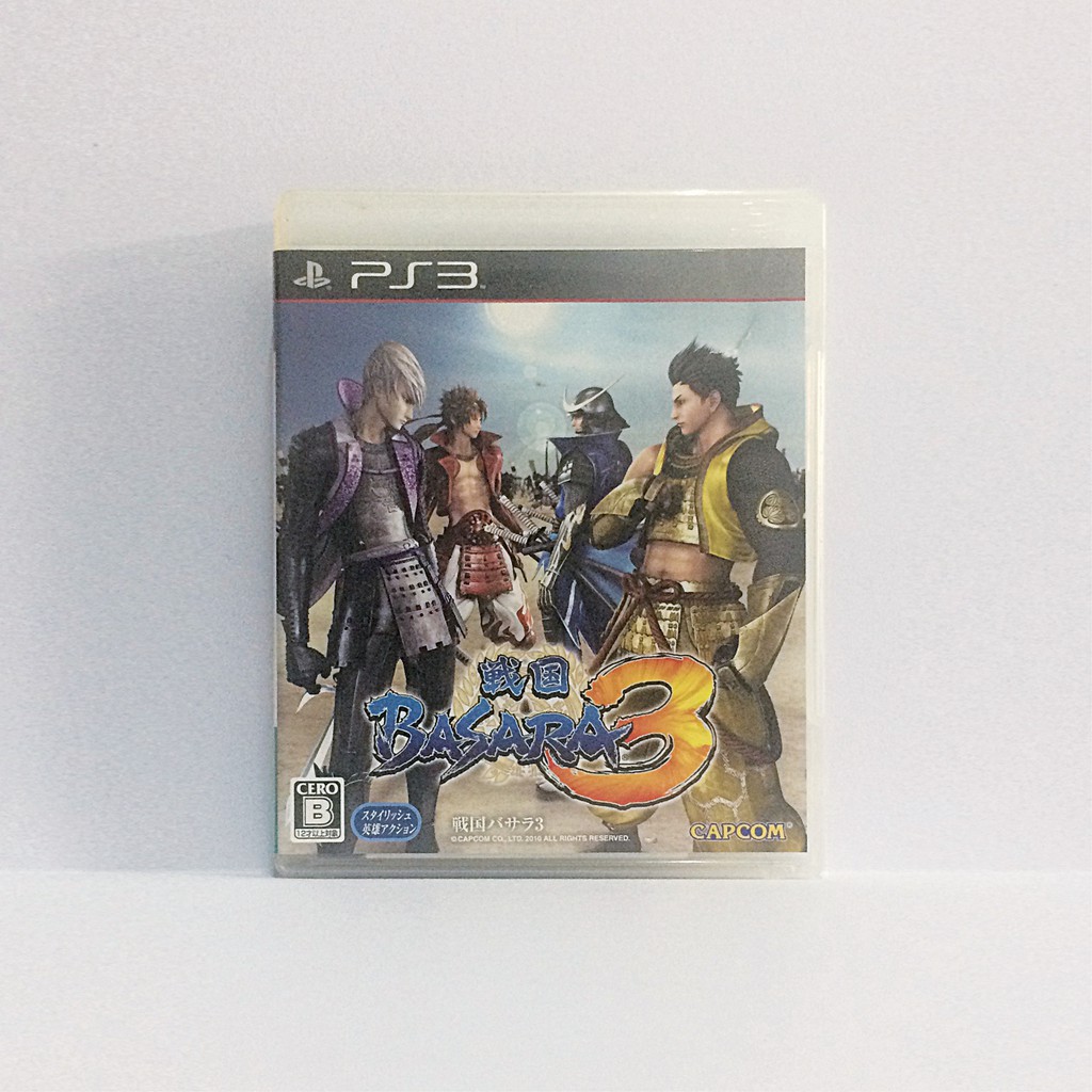 แผ่นเกม Sengoku Basara 3 Samurai Heroes เครื่อง PS3 (PlayStation 3)
