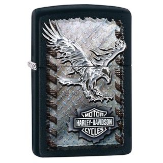 Zippo 28485 Harley Davidson Iron Eagle ของแท้ Made in USA