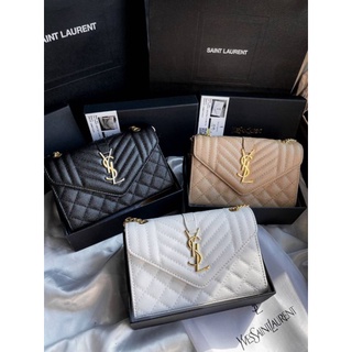 กระเป๋าสะพายข้างแซงต์ โลรองต์ Envelope Bag crossbody งานกล่อง