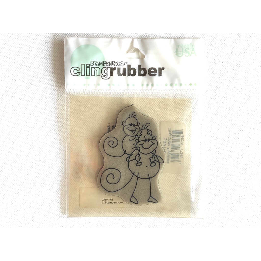แสตมป์ CRV175 Cling Stamp Chgto Piggyback