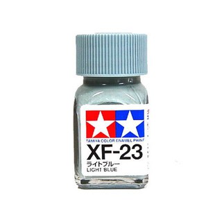 สีสูตรอีนาเมล TAMIYA XF-23 Light Blue (10 ml)