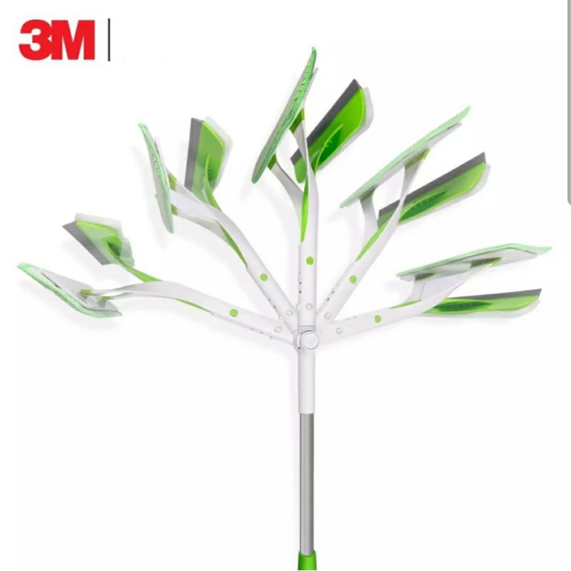 (โปรแรง!) Scotch-Brite Smart Angle Handle สก๊อตช์-ไบรต์ (ชุดไม้เช็ดฝุ่นและกระจกปรับองศา)
