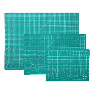 Deli แผ่นรองตัด (หน้า/หลัง) แผ่นยางรองตัด ที่รองตัด ยางรองตัดกระดาษ ขนาด A4 / A3 / A2 อุปกรณ์สำนักงาน Cutting Mat