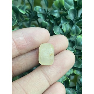 (F) พลอยดิบแท้ ไวท์ โทปาส(White Topaz)พลอยธรรมชาติ 100% น้ำหนัก 17.50 กะรัต