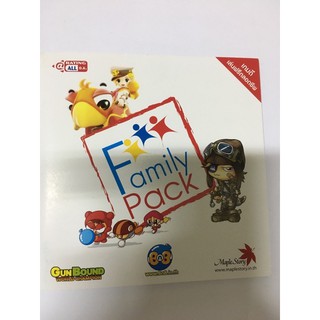 แผ่นเกมส์ออนไลน์ Family Pack เหมาะสำหรับสะสม