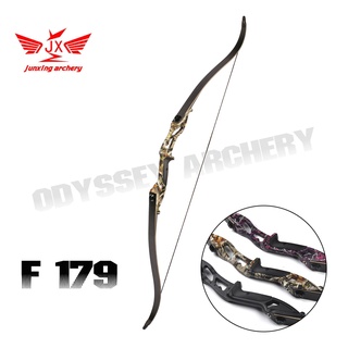 30-45lbs Recurve Bow 56" American Hunting Bow Black/Red Camo/Camo Archery With 17 inches Riser Tranditional Long Bow