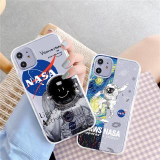 เคสโทรศัพท์มือถือใส พิมพ์ลาย Nasa สําหรับ iPhone 14 13 12 11 Promax 14Plus mini X XS XR XSMAX 6 6s 6plus 6splus 7 8 SE2020 7plus 8Plus