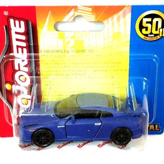 รถเหล็ก Majorette Nissan GT-R Navy Blue นิสสัน จีทีอาร์ สีน้ำเงิน (GTR)