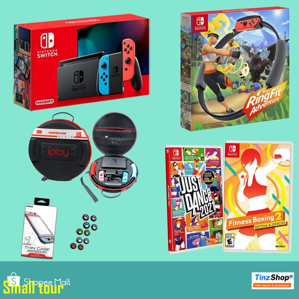 พร้อมส่ง ชุดขายดี Nintendo Switch เครื่องเกมนินเทนโดสวิทซ์ Maxsoft รุ่น ...