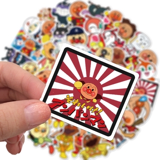 💥พร้อมส่ง💥ลายการ์ตูนอะนิเมะ Anime anpanman 麵包超人 50 แผ่น อันป…