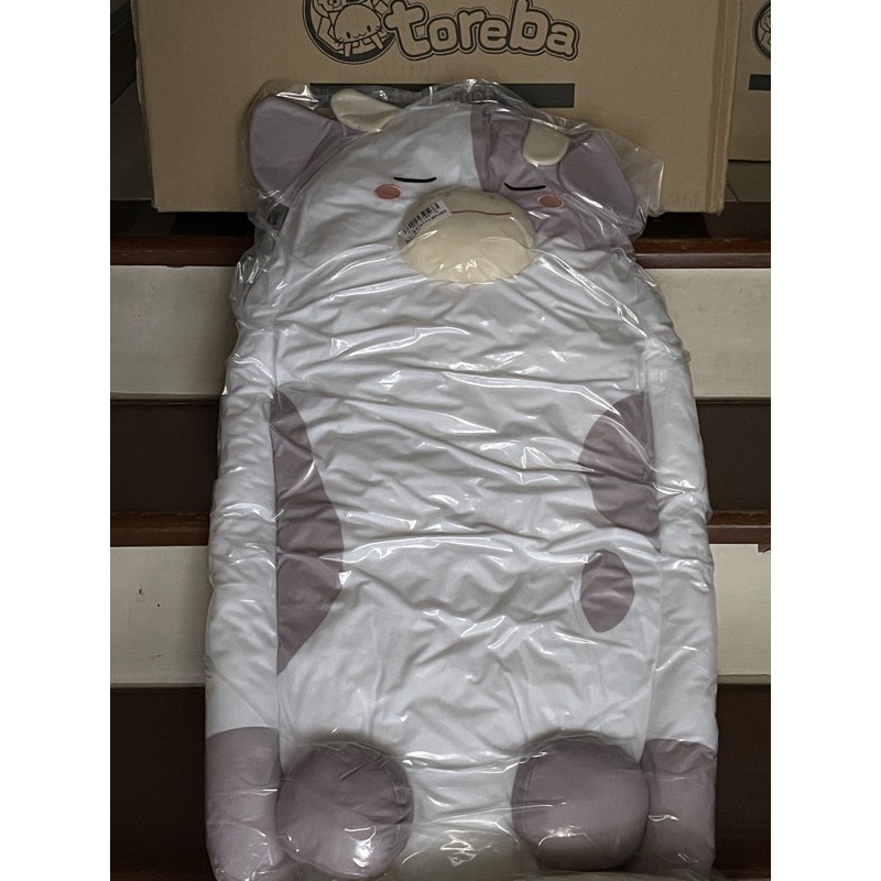 Toreba สินค้าลิขสิทธิ์แท้ตู้คีบจากญี่ปุ่น ตุ๊กตาหมอนข้างวัว [Toreba Exclusive] Resting Super BigHug Pillow ~cow~