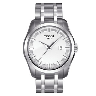 Tissot Couturier ทิสโซต์ คูทูเรียร์ ควอตซ์ สีเงิน T0354101103100 นาฬิกาผู้ชาย