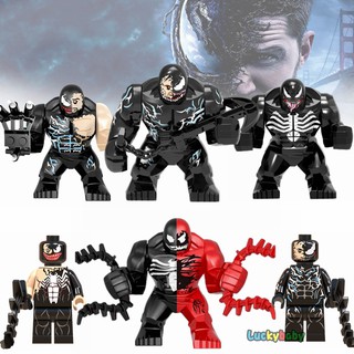 MARVEL Venom ของเล่นตัวต่อเลโก้ซูเปอร์ฮีโร่ Eg132