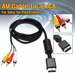 สาย AV PS1, PS2, PS3 สำหรับเครื่อง playstation PS1, PS2 หรือ PS3 สายต่อสัญญาณภาพและเสียง ส่งของจากกรุงเทพฯ