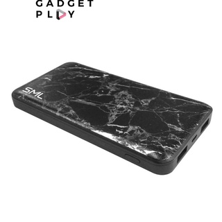 [กรุงเทพฯ ด่วน 1 ชั่วโมง] SML Power Bank 10000mAh Dual USB Marble - Black