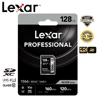 Lexar 128GB SDXC Professional 1066x (160MB/s)