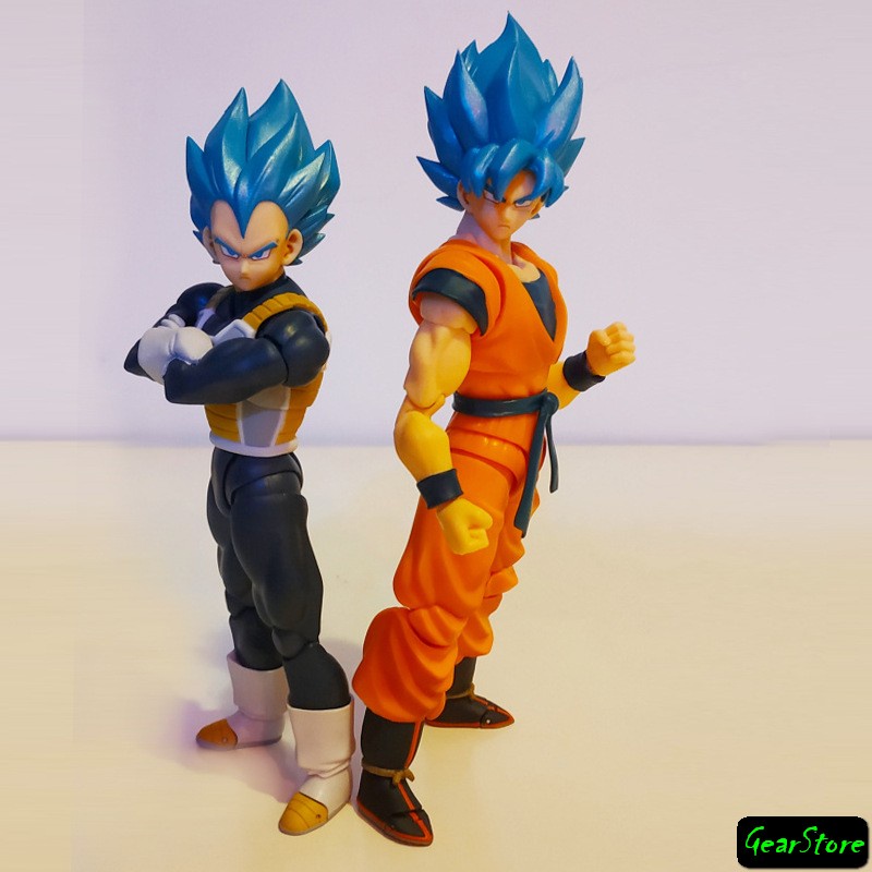 รุ่น Vegeta CHARACTER, GO Ku SON GO Ku SUPER SAIYAN BLUE DRAGON BALL Z SHF MOVABLE