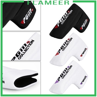 [FLAMEER] Golf Club Head Cover Wear Scratch Resistant Nylon Protective Portable Golf Club Headcovers Golf Putter Club Cover