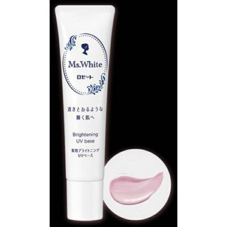 ROSETTE Ms. WHITE brightening tone up uv base  30g.