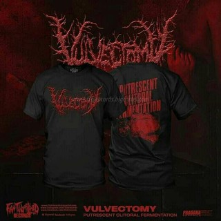 เสื้อยืด พิมพ์ลายโลโก้ vulvectomy สีแดง