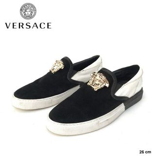 รองเท้า Versace leather slip on ของแท้💯