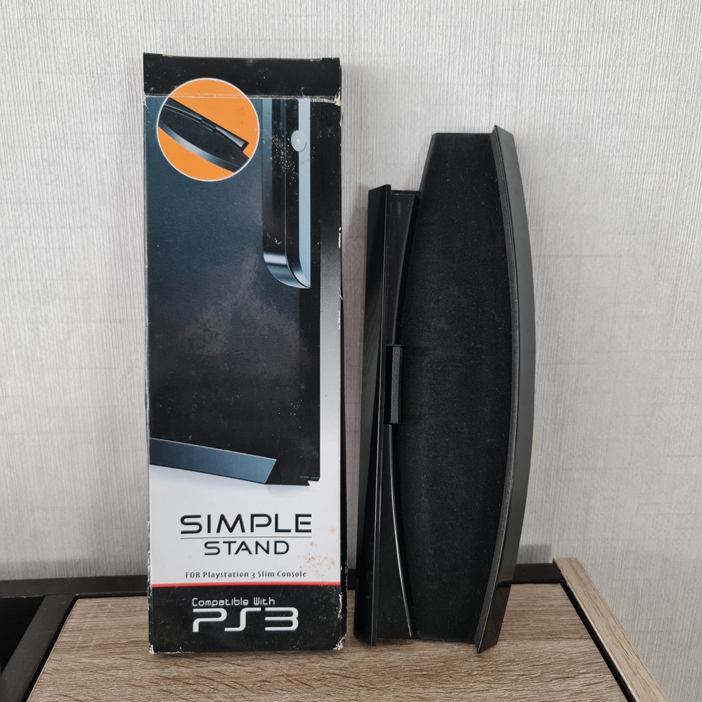 แท่นวางเครื่อง PS3 Slim มือสอง สำหรับวางเครื่อง PS3 แนวตั้ง ช่วยระบายความร้อนได้ดี PS 3 PlayStation Play Station  เพลย์3