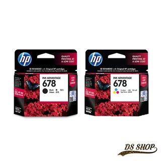 HP 678 Black / Color Original Ink Cartridge