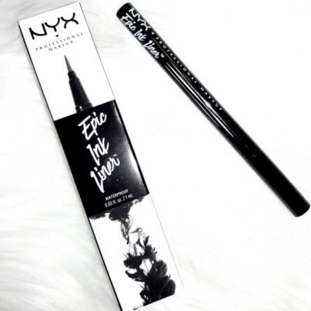 ของแท้/พร้อมส่ง NYX Professional Makeup Epic Ink Liner นิกซ์ เอปิค อิ๊ง ไลน์เนอร์ 1 ml.
