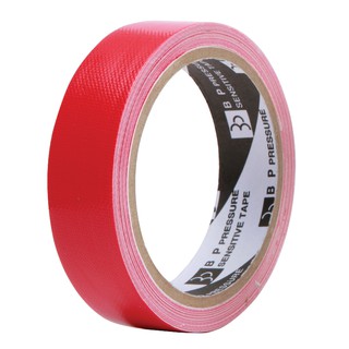 ผ้าเทป 1 นิ้วx8 หลา สีแดง ใบโพธิ์ Cloth tape 1 inch x8 yd.