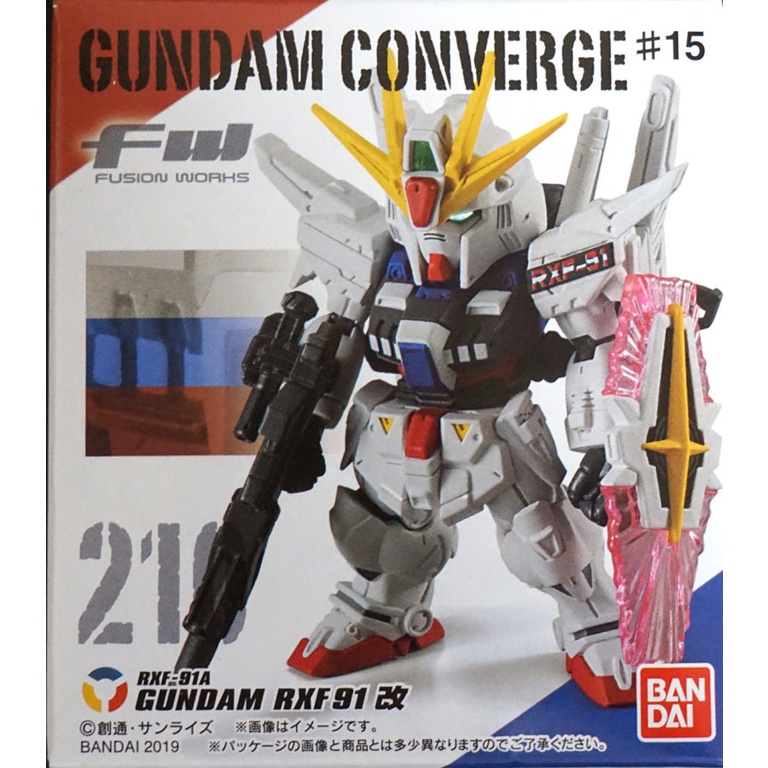 FW Gundam Converge #15 RXF-91A Gundam RXF91 210 - กันดั้ม กันพลา Gundam Gunpla NJ Shop