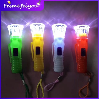 ไฟฉาย LED พลาสติก ขนาดเล็ก แบบสุ่มสี