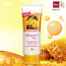 Honei V BSC ฮันนี่ วี บีเอสซี สวีท ฮันนี่ แบร์ เฟเชียล โฟม 100ก.