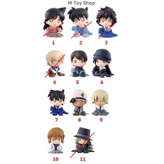 กาชาปอง ฟิกเกอร์แท้ JP มือ1  Bandai shrink detective Conan ( Case Closed )